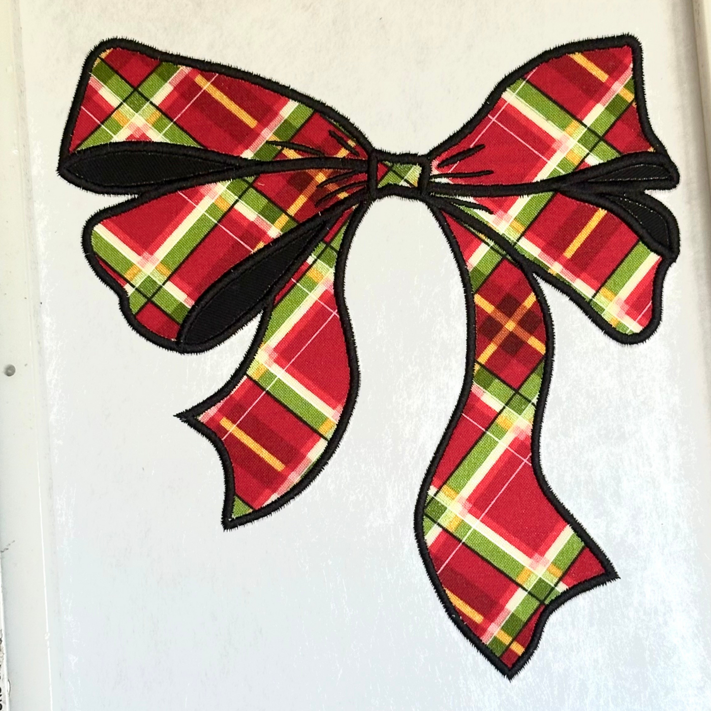 Oversized Bow Applique - Instant Download