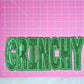 Scratch Decor - Grinchy Sequin On Glitter Iron-on Patch: Hot Pink