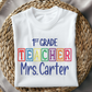 Teacher Puff Embroidery Designs