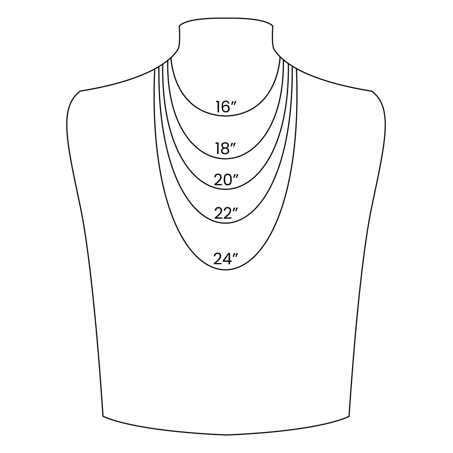 WJW - 18K Gold PVD Stainless Steel Flat Oval Loop Chain: 18" / 2mm