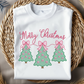 Merry Christmas Trio Embroidery File