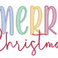 Merry Christmas Embroidery Design