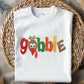Thanksgiving Gobble Fill Embroidery FIles
