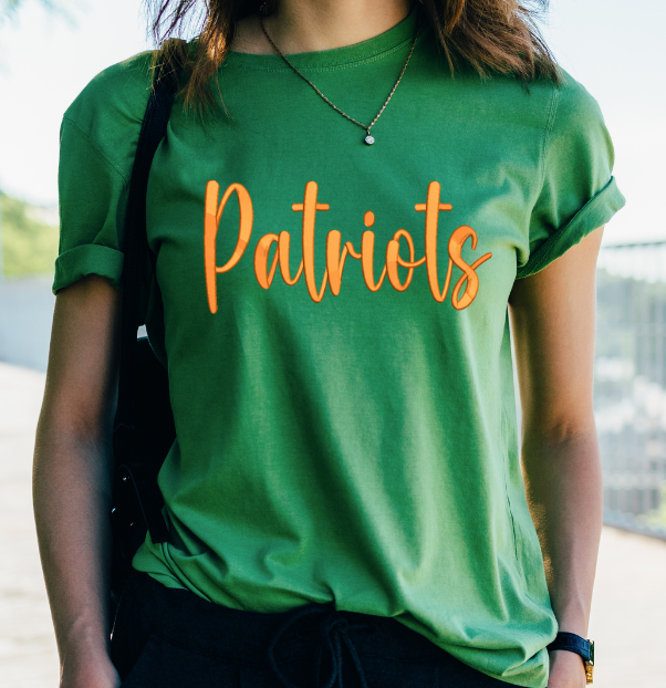 Puff machine embroidery