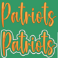 Puff Patriot Embroidery Design – 3D Puffy Foam Machine File