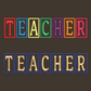 Teacher Puff Embroidery Designs