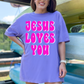Jesus Loves You DTF Transfer