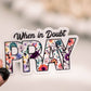When In Doubt Pray Christian Vinyl Sticker